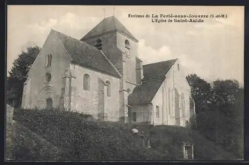 AK La Ferté-sous-Jouarre, L`Église de Saint-Aulde