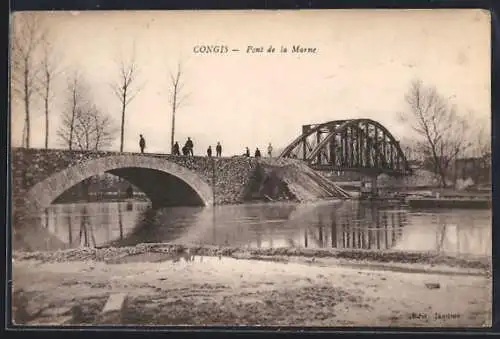 AK Congis, Pont de la Marne