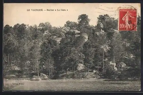 AK Le Vaudoué, Rocher « La Gora »