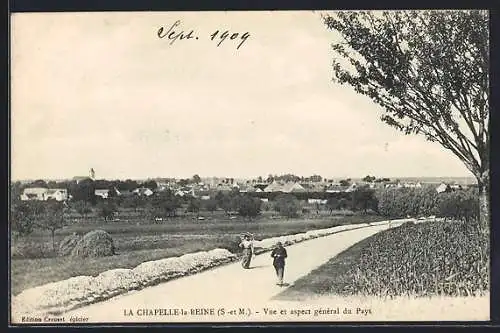 AK La Chapelle-la-Reine, Vue et aspect général du Pays