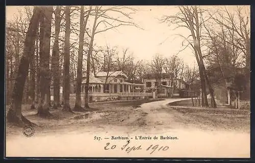 AK Barbizon, L`Entrée de Barbizon