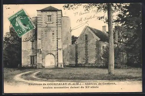 AK Courpalay, Château de Cordoux, ancien monastère du XIe siècle