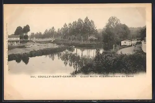 AK Couilly-Saint-Germain, Grand Morin et embouchure du canal