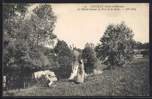 AK Couilly, Le Morin devant les Prés de la Rosée