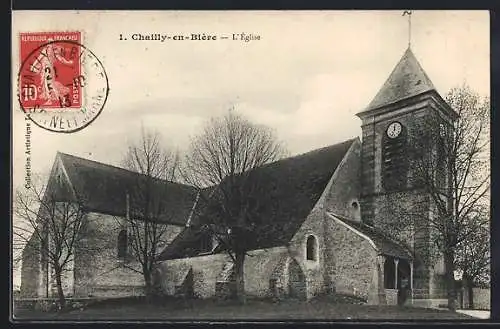 AK Chailly-en-Bière, L`église