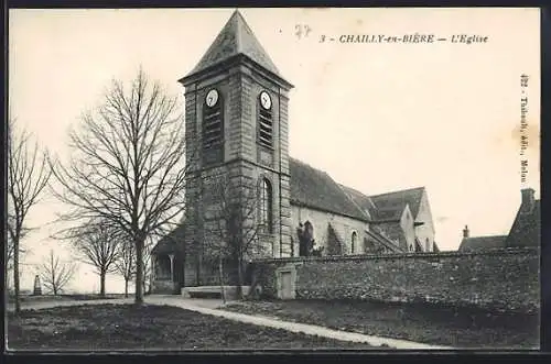 AK Chailly-en-Bière, L`Église