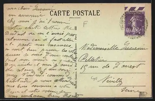 AK Dammartin-sur-Tigeaux, Vue générale