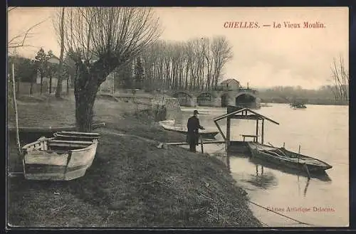 AK Chelles, Le Vieux Moulin