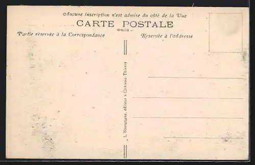 AK Meaux, Promenade des Trinitaires et les Moulins de Lachellee