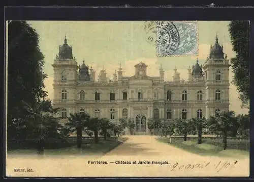 AK Ferrières, Château et Jardin francais