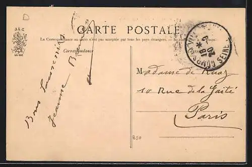 AK Combs-la-Ville, Vue sur l`Yerres