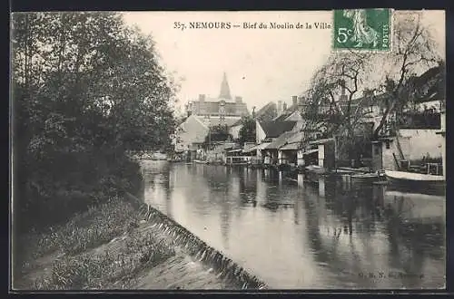 AK Nemours, Bief du Moulin de la Ville