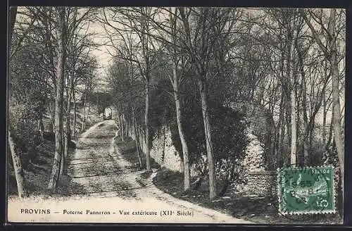 AK Provins, Poterne Fausse Porte, Vue extérieure (XIIe Siècle)