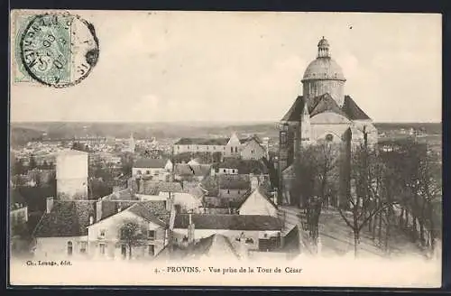 AK Provins, Vue prise de la Tour de César