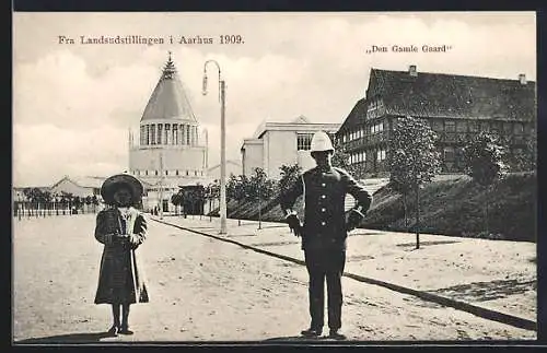 AK Aarhus, Landsudstillingen 1909, Den Gamle Gaard