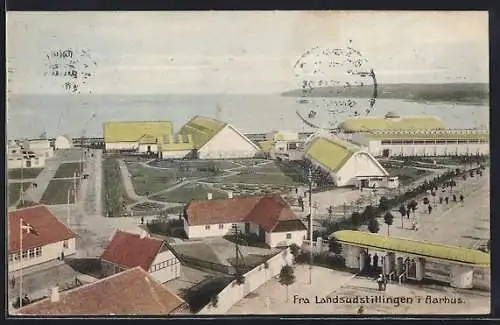 AK Aarhus, Landsudstillingen, Blick auf das Ausstellungsgelände