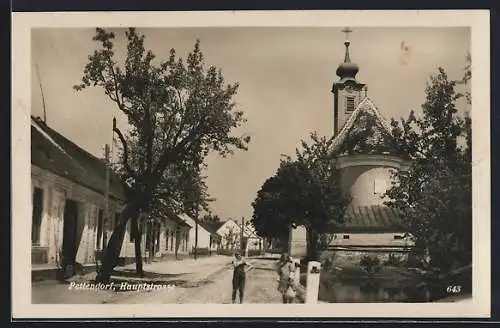 AK Pettendorf, Blick in die Hauptstrasse