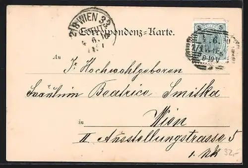 AK Weidlingbach, Strassenpartie in der Ortschaft