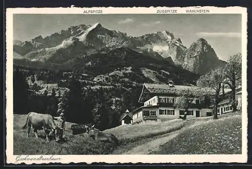 AK Garmisch, Alm-Restaurant Gschwandtnerbauer