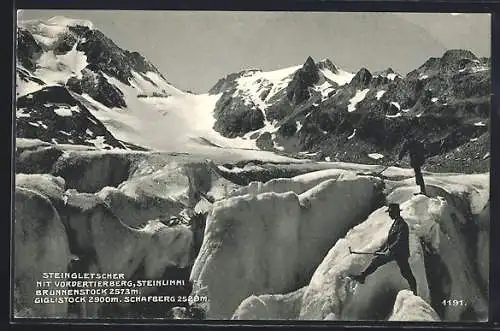 AK Steingletscher mit Vordertierberg