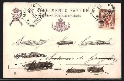 Lithographie Livorno, Regg. Fanteria Brigata 33, Curtatone 29 Magg. 1848