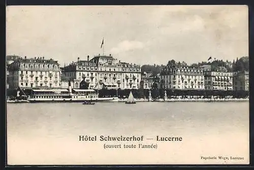 AK Lucerne, Hôtel Schweizerhof