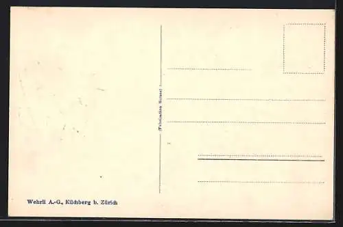 AK Luzern, Reussbrücke und Rigi