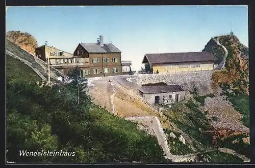 AK Wendelstein, Blick zum Wendelsteinhaus