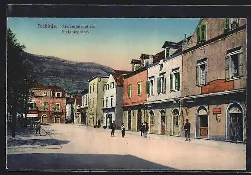 AK Trebinje, Partie in der Stefaniegasse