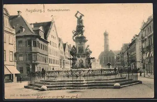 AK Augsburg, Herkulesbrunnen