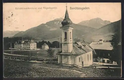 AK Berchtesgaden, Distriktskrankenhaus und Hilgerkapelle