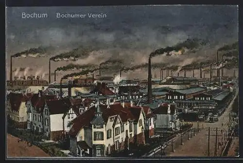 AK Bochum, Bochumer Verein, Kohlebergbau, Fabrik, Wohnsiedlung der Bergleute