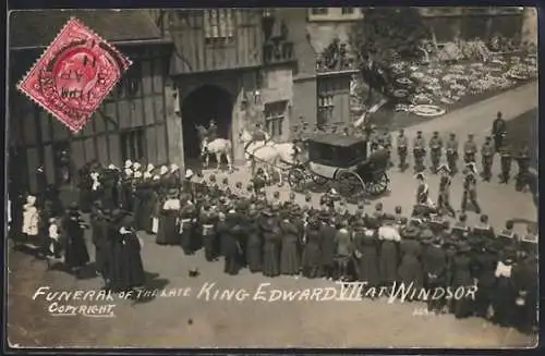 AK Funeral of King Edward VII at Windsor