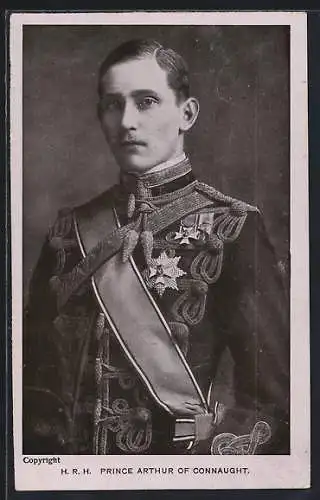 AK Prince Arthur of Connaught in uniforn