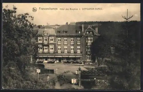 AK Francorchamps, Hôtel des Bruyères J. Depouhon-Dumez