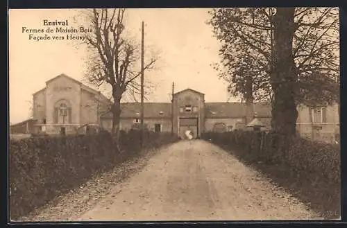 AK Ensival, Fermes de Maison-Bois, Facade vers Heusy