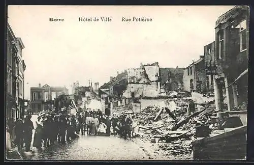 AK Herve, Hôtel de Ville, Rue Potiérue