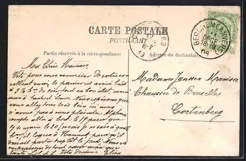 AK Anvers, Marché aux Poissons