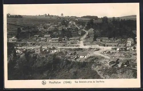 AK Houffalize, vue générale prise de Ste-Anne