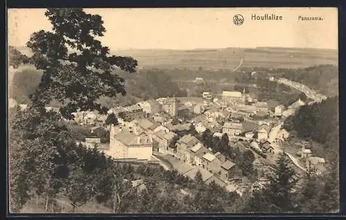 AK Houffalize, Panorama pris du parc de l`hotel des Postes