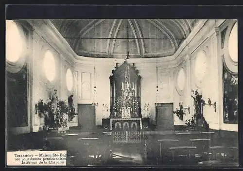 AK Tirlemont, Maison Ste-Eugénie pour dames pensionnaires, Intérieur de la Chapelle