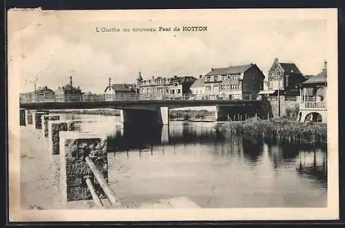 AK Hotton, L`Ourthe au nouveau Pont