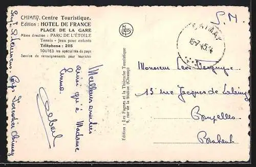 AK Forges-lez-Chimay, Centre Touristique, Vue d`un des Etangs de l`Ermitage, Pêche et Pisciculture