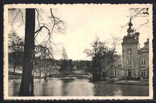 AK Huizingen, Domaine Provincial, Château et passerelle