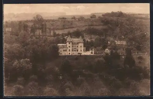 AK Hastière, Castel N.-D. de Lourdes, Vue de face