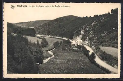 AK Houffalize, Le bief du Moulin, Route de al Roche en Ardenne