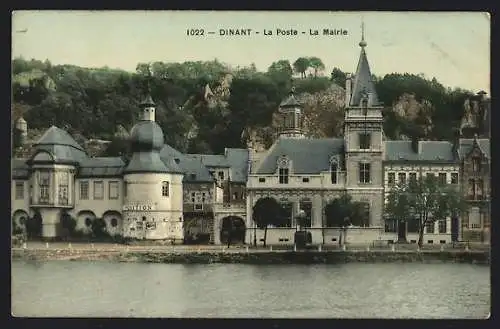 AK Dinant, La Poste, La Mairie