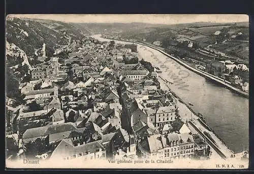 AK Dinant, Vue generale prise de la Citadelle