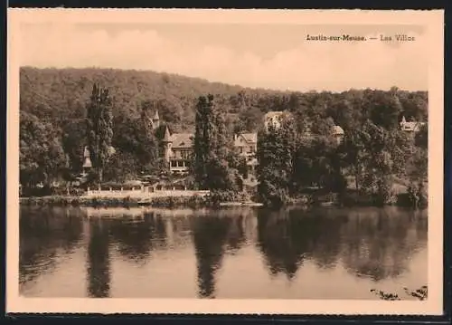 AK Lustin-sur-Meuse, Les Villas