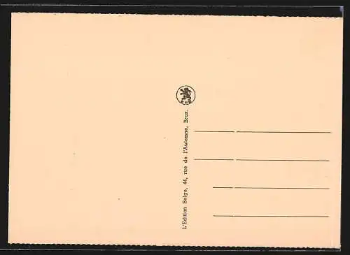 AK Lustin-sur-Meuse, Le tournant du fleuve en aval